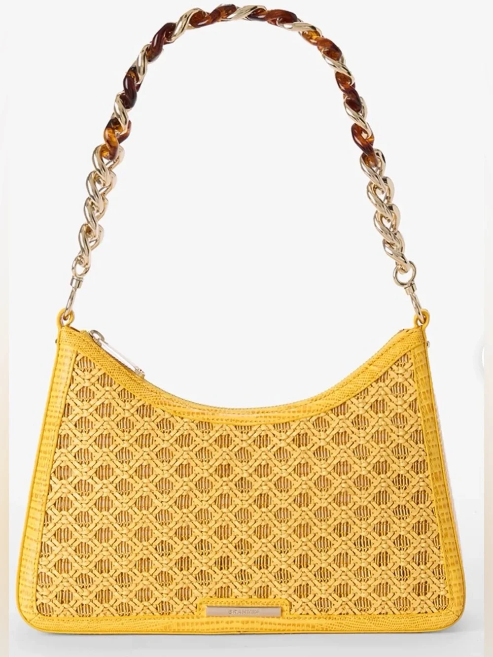 NWT Brahmin Mod Esme in Vivd Yellow Sunshadow shoulder bag